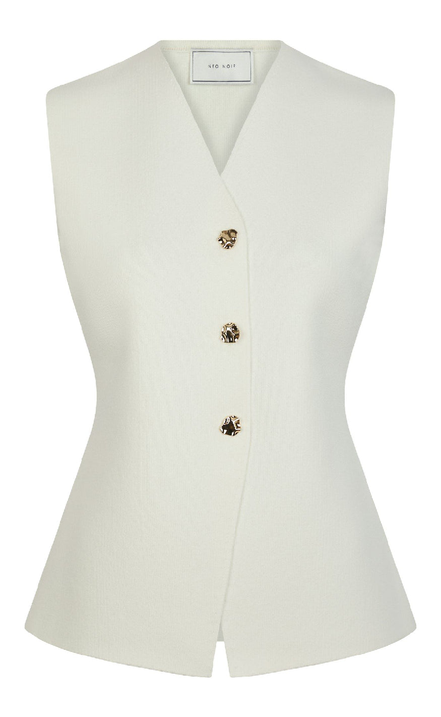 Neo Noir Vest - Sway Smooth - Off White