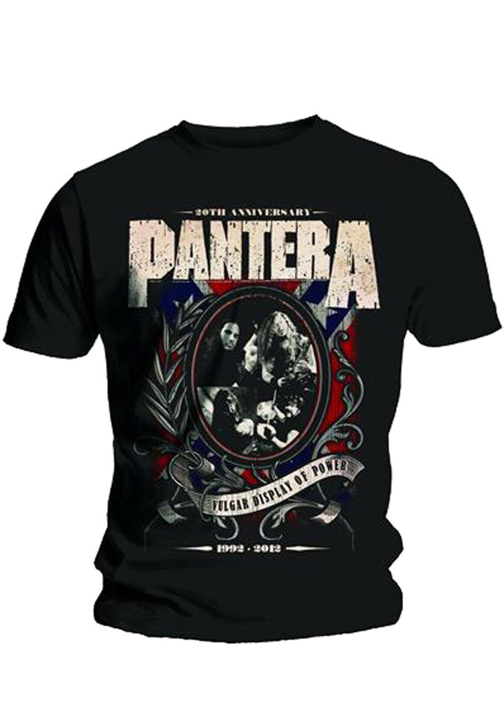 Pantera Anniversary Shield T-Shirt Mode