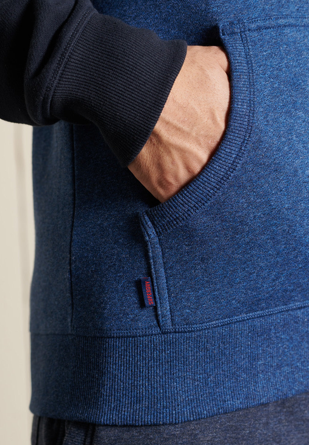 SuperDry Orange Label Baseball ZipHood