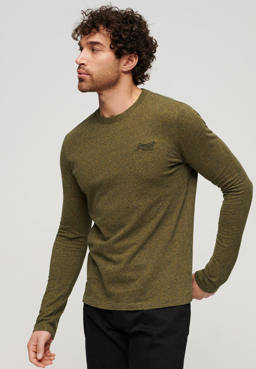 Superdry Organic Cotton Vintage Logo Emb. L/S T-shirt