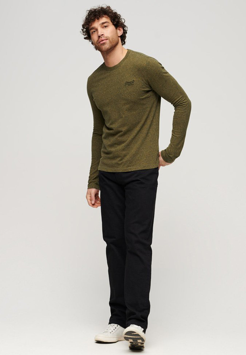 Superdry Organic Cotton Vintage Logo Emb. L/S T-shirt