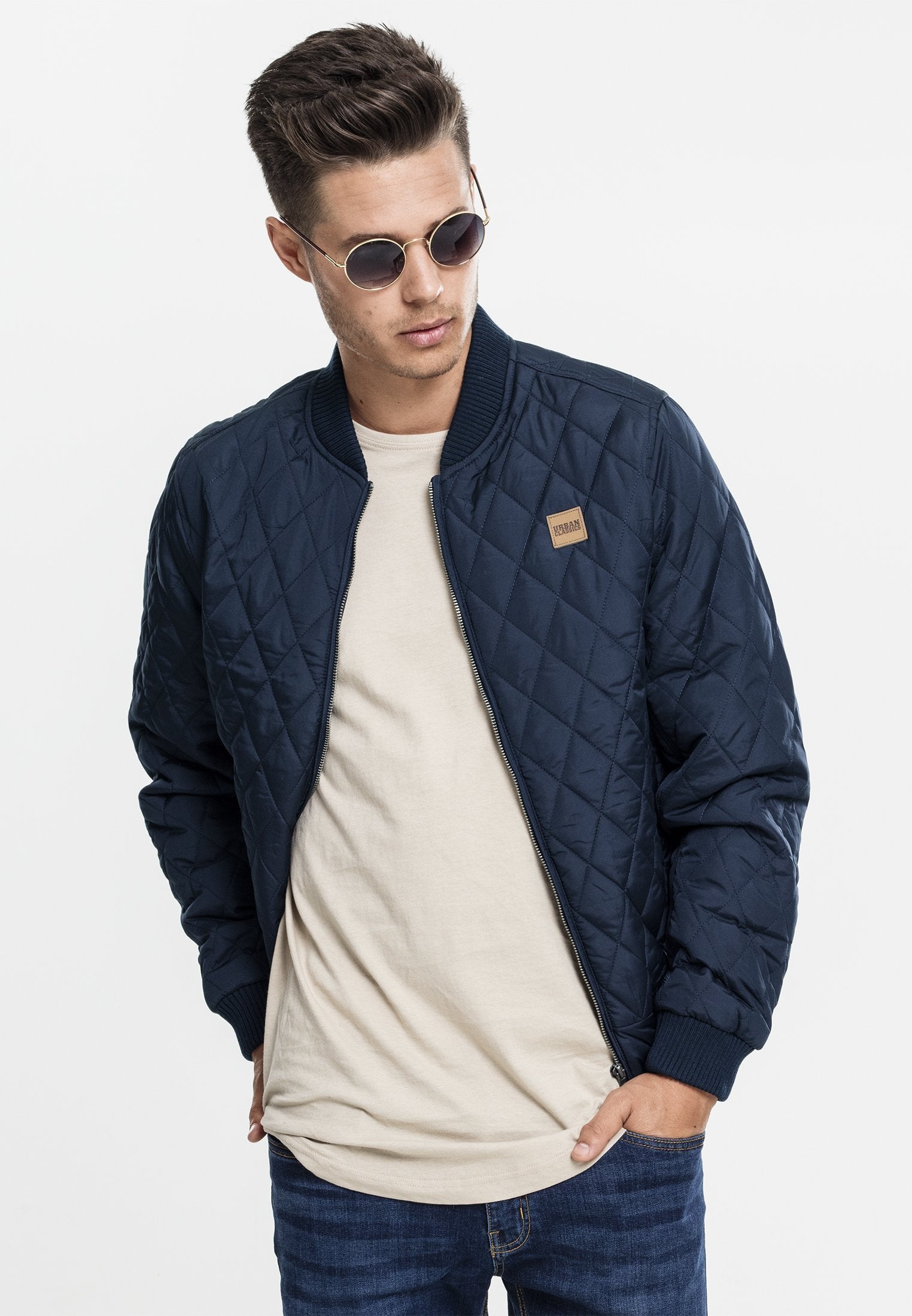 Urban Classics Diamond Quilt Nylon Jacket Rabat