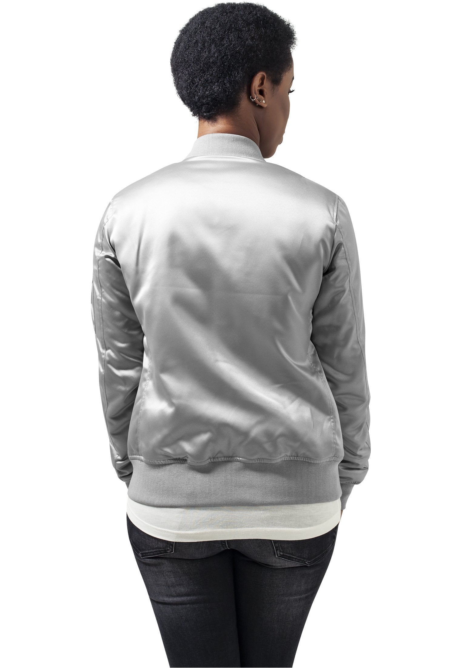 Urban Classics Ladies Satin Bomber Jacket