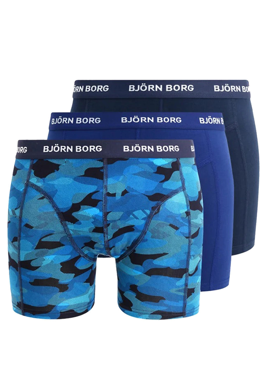 Björn Borg Solid Sammy 3-Pack