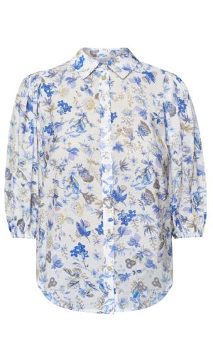 Love & Divine Skjorte - Love436-14 - Blue Flower Online