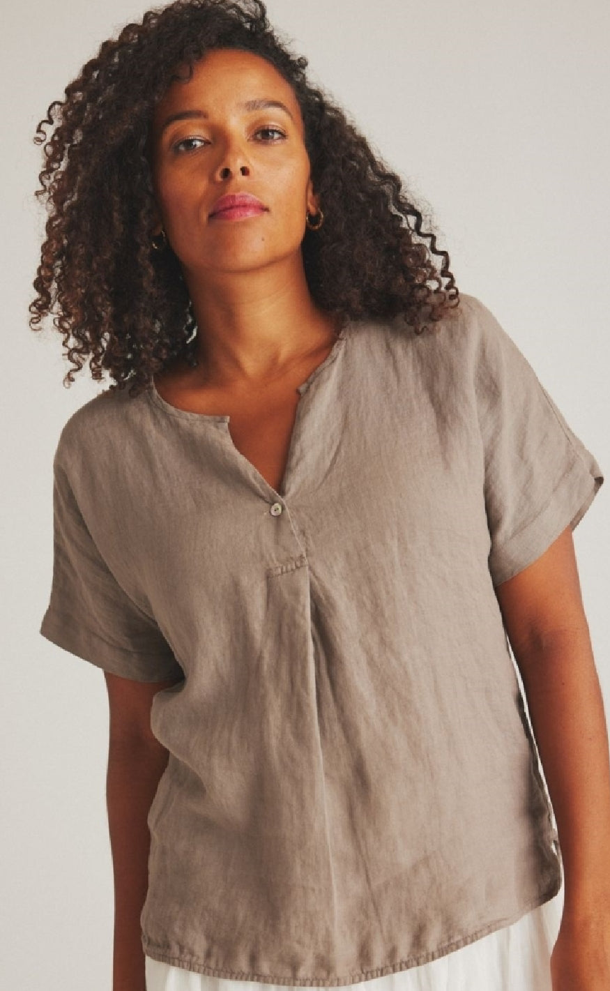 Luxzuz Bluse - Helily - Drift Wood