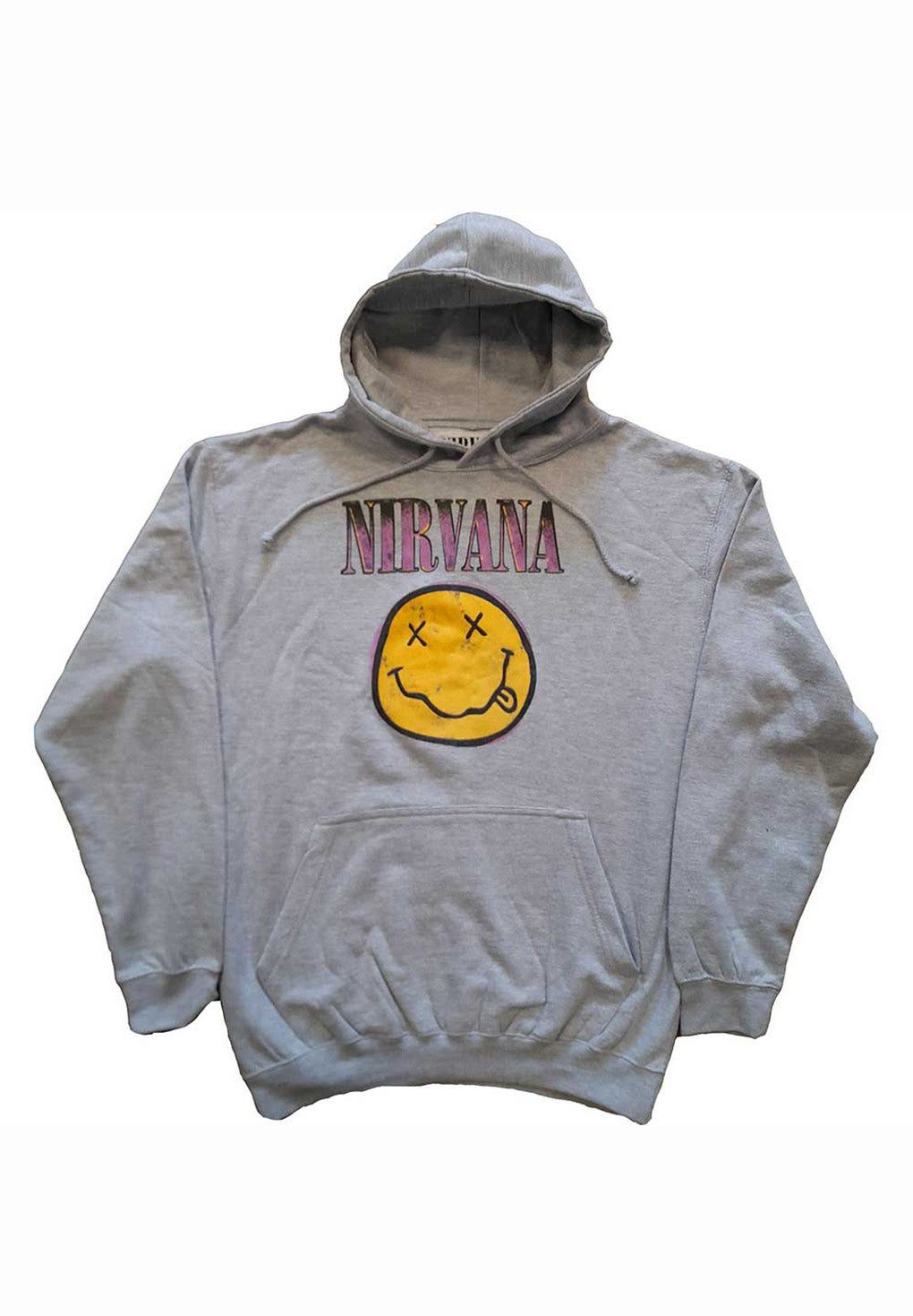 Nirvana Xerox Smiley Pink Hoody