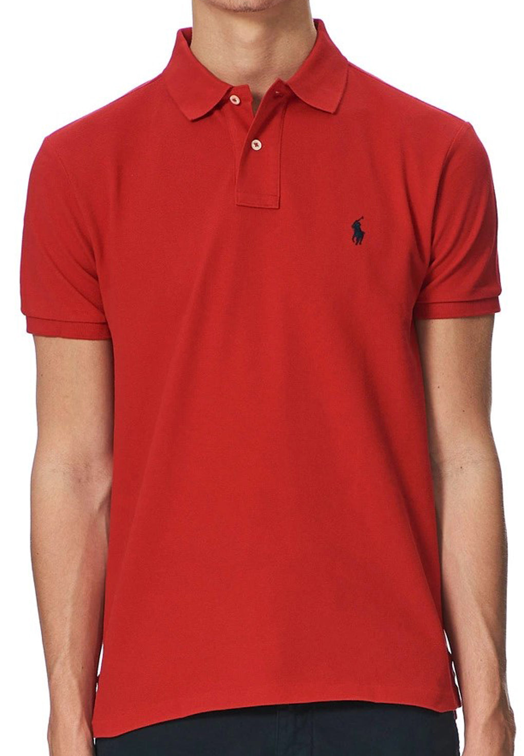 Polo Ralph Lauren Custom Slim Fit Mesh Polo