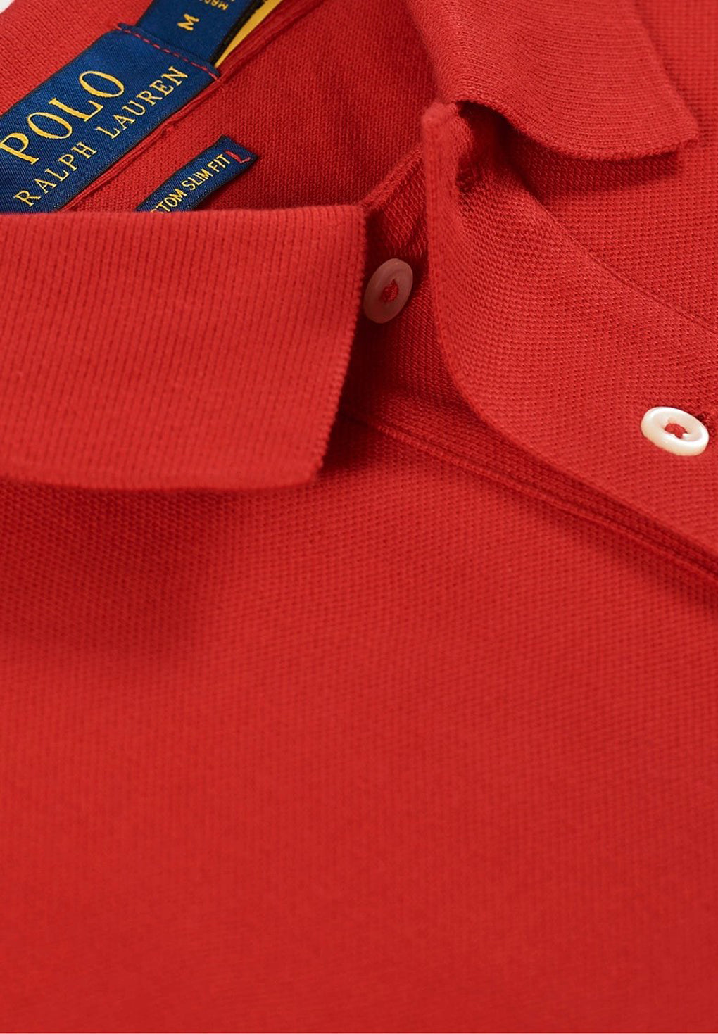 Polo Ralph Lauren Custom Slim Fit Mesh Polo