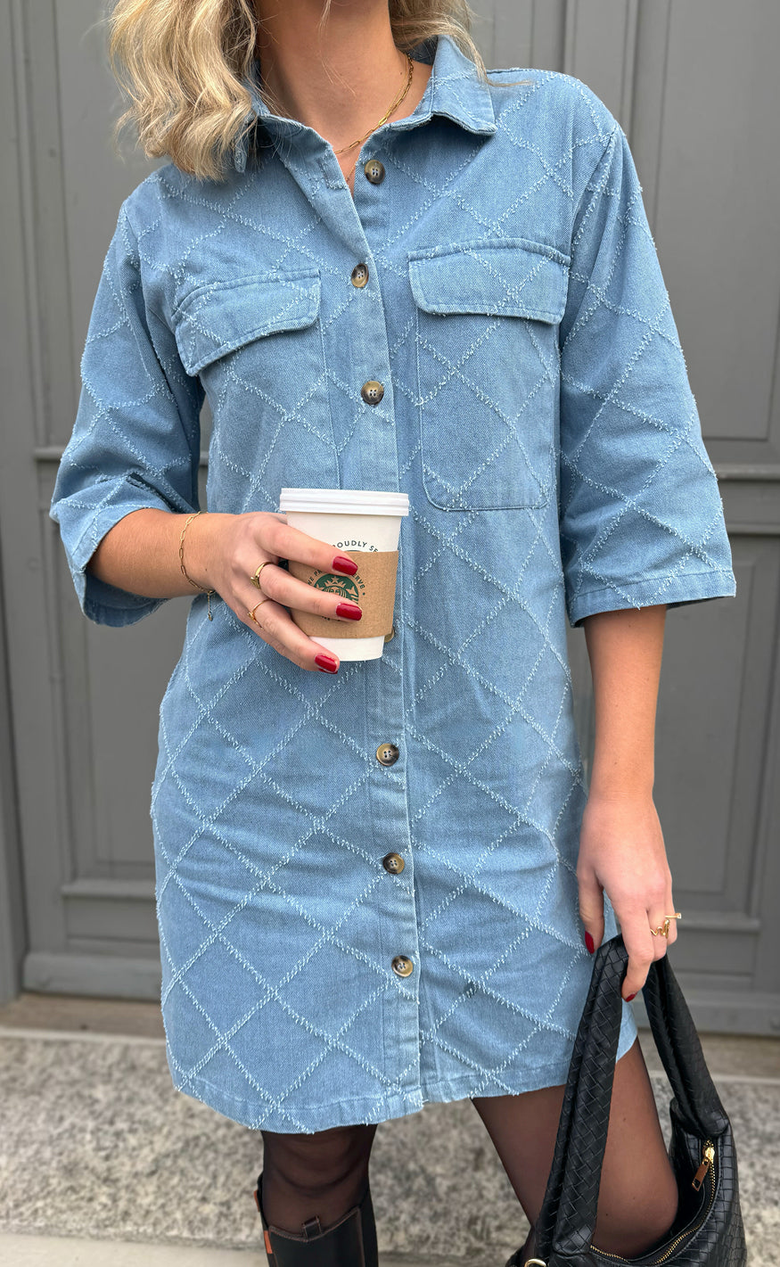 Say INA Copenhagen Kjole - Calla - Trendy Denim