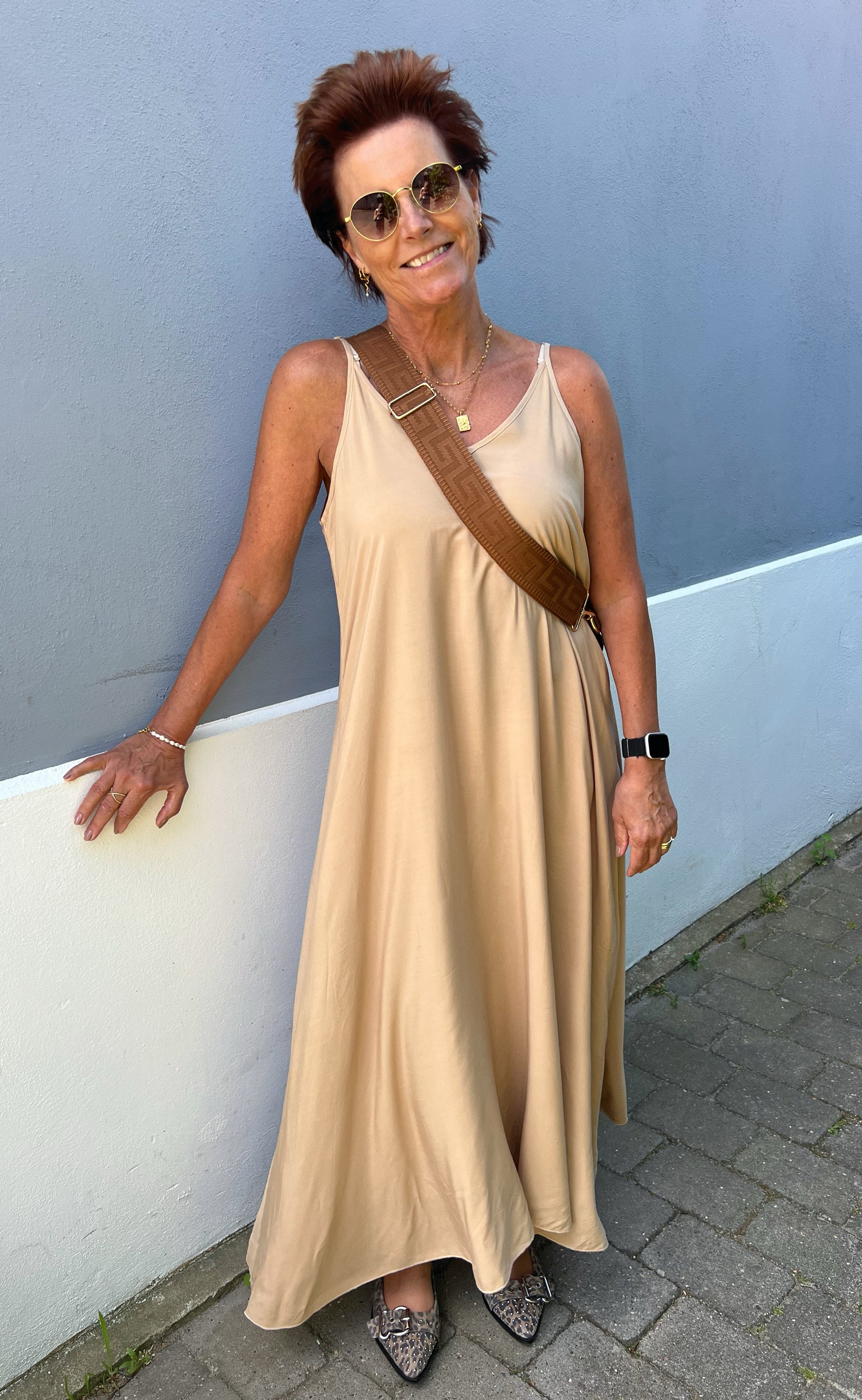 Say INA Copenhagen Kjole - Klara - Camel
