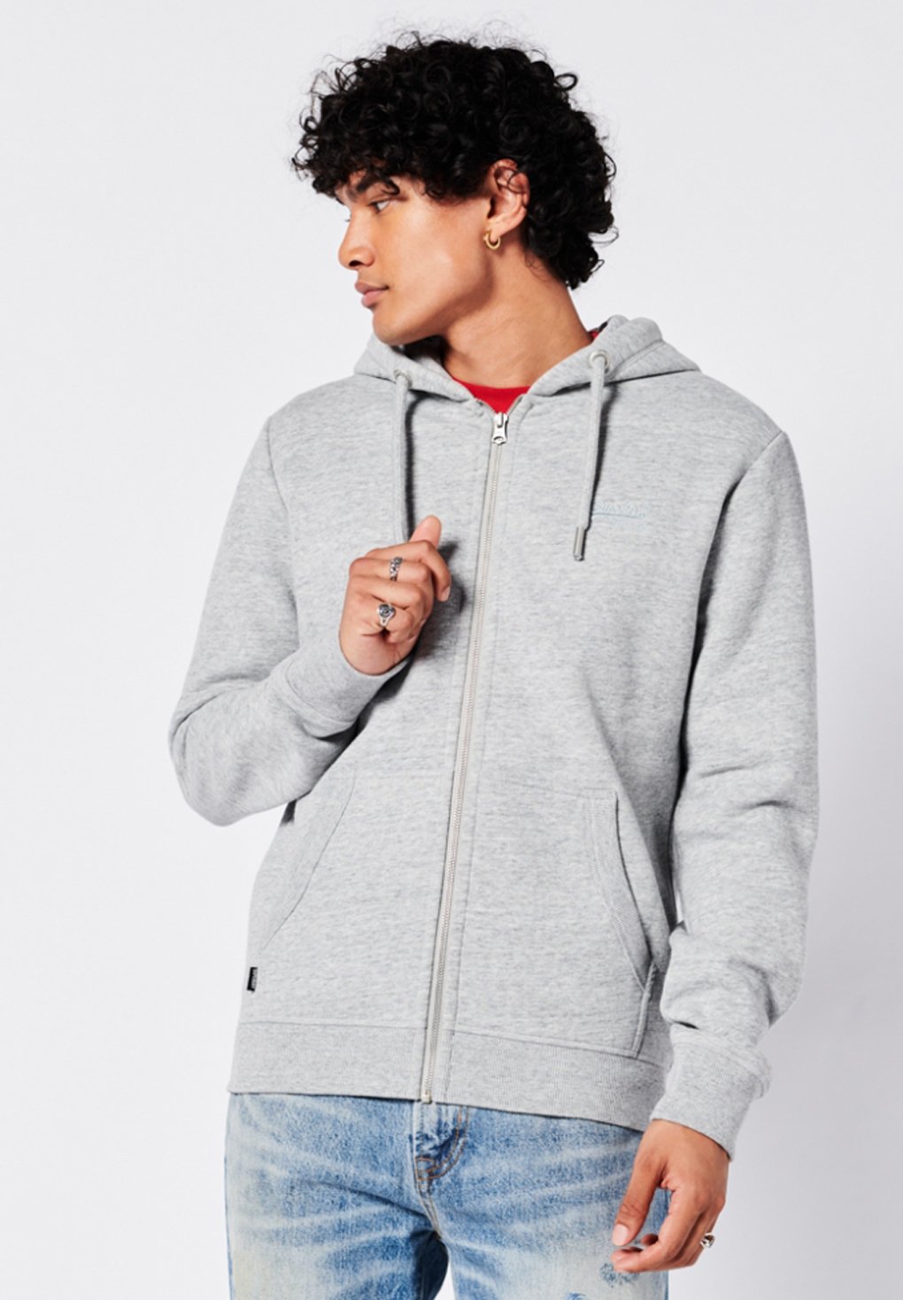 SuperDry Vintage Logo Emb Ziphood BB OC