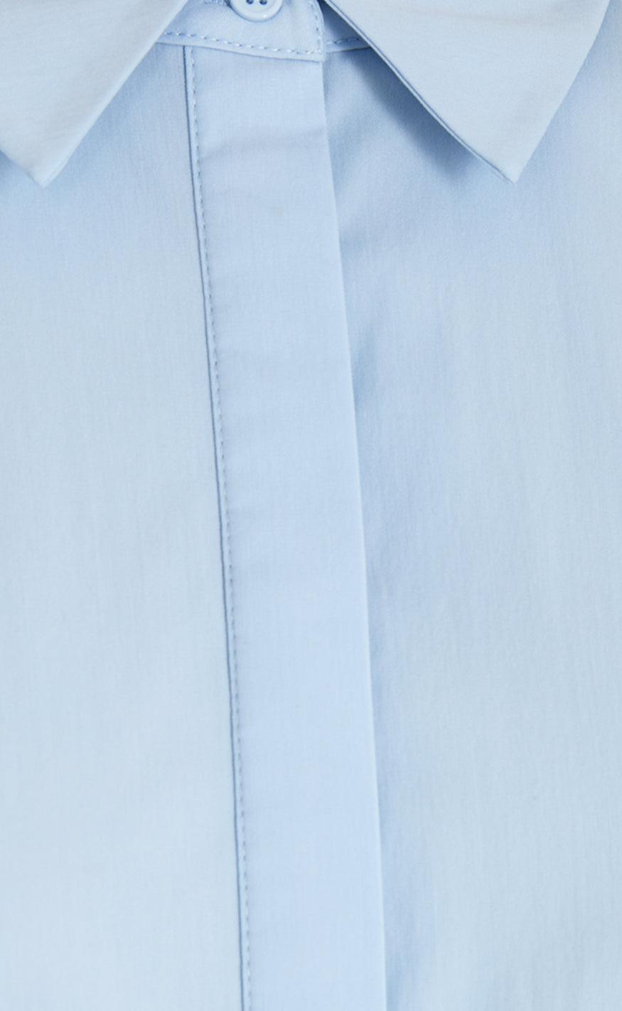 Freequent Skjorte - Oriana - Chambray Blue Rabat