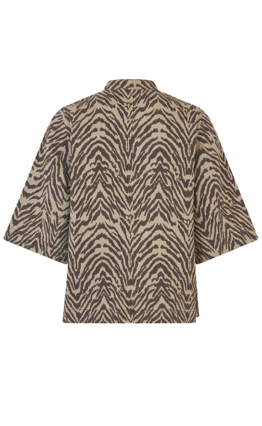 Global Funk Bluse - Aulana-G - Zebra Mist Online Hot Salg
