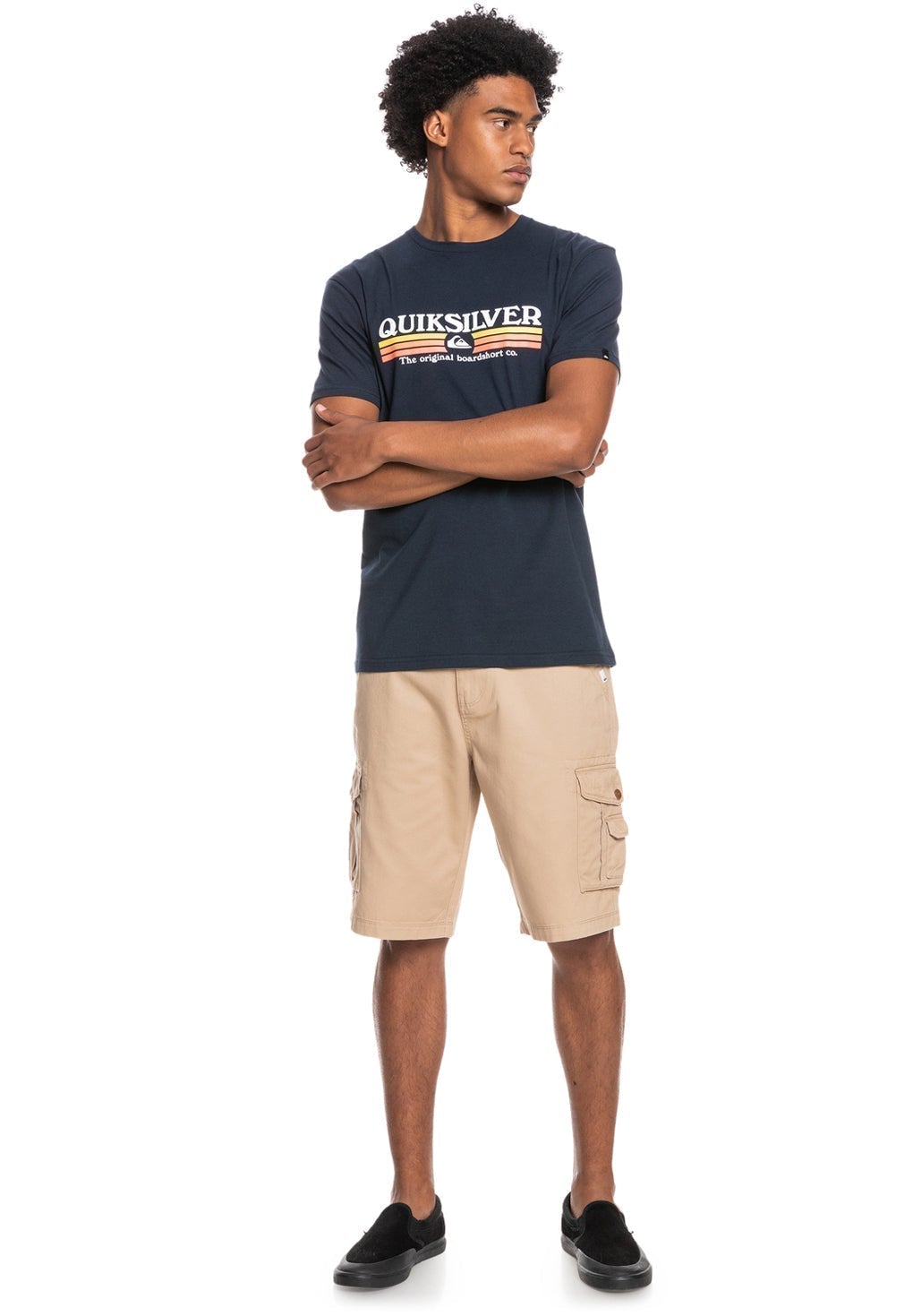 Quicksilver Lined Up T-Shirt Online
