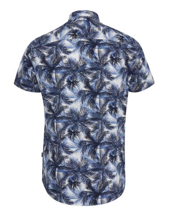 !Solid Bill S/S BD AOP Palm Shirt