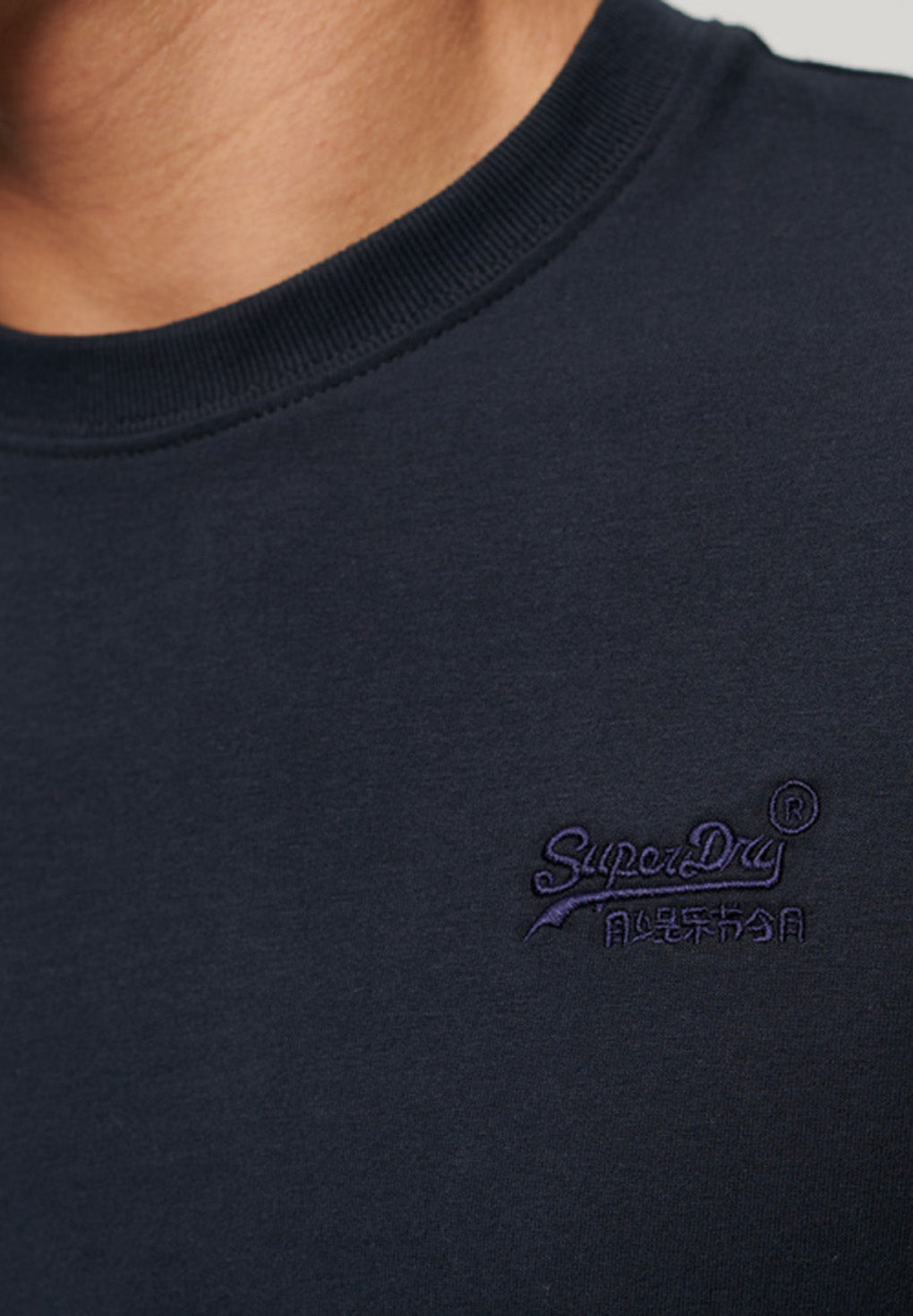 Superdry Organic Cotton Vintage Logo Emb. L/S T-shirt