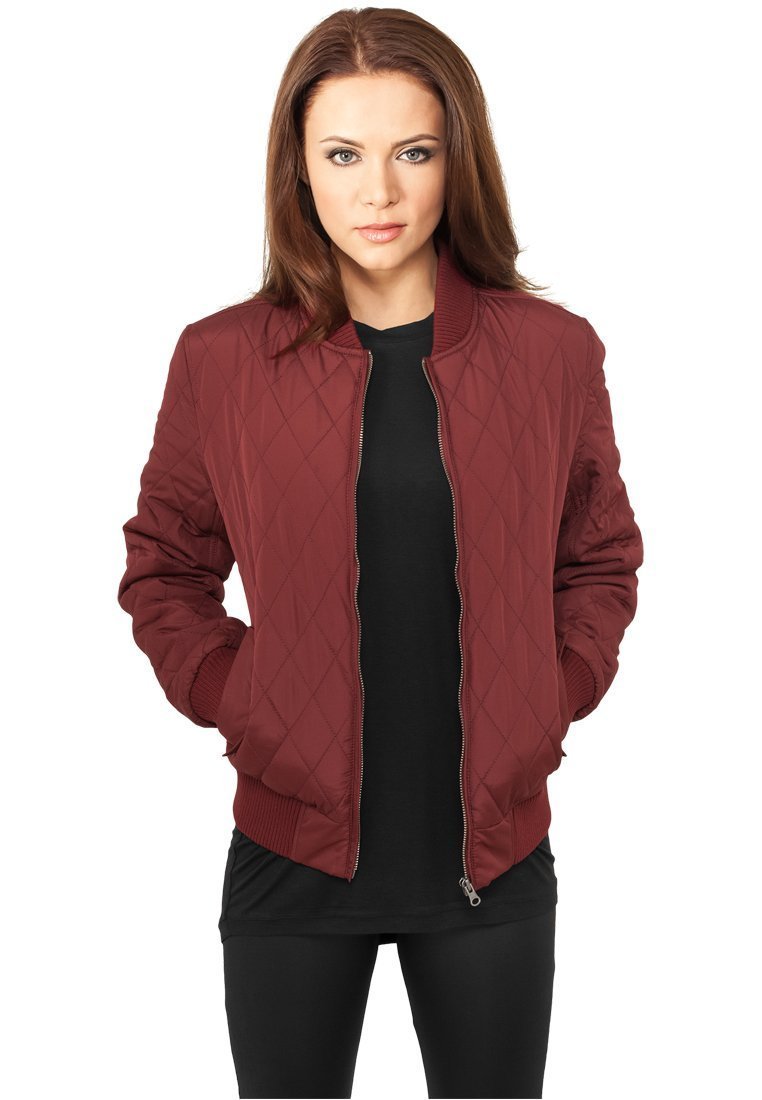 Urban Classics Ladies Diamond Quilt Nylon Jacket