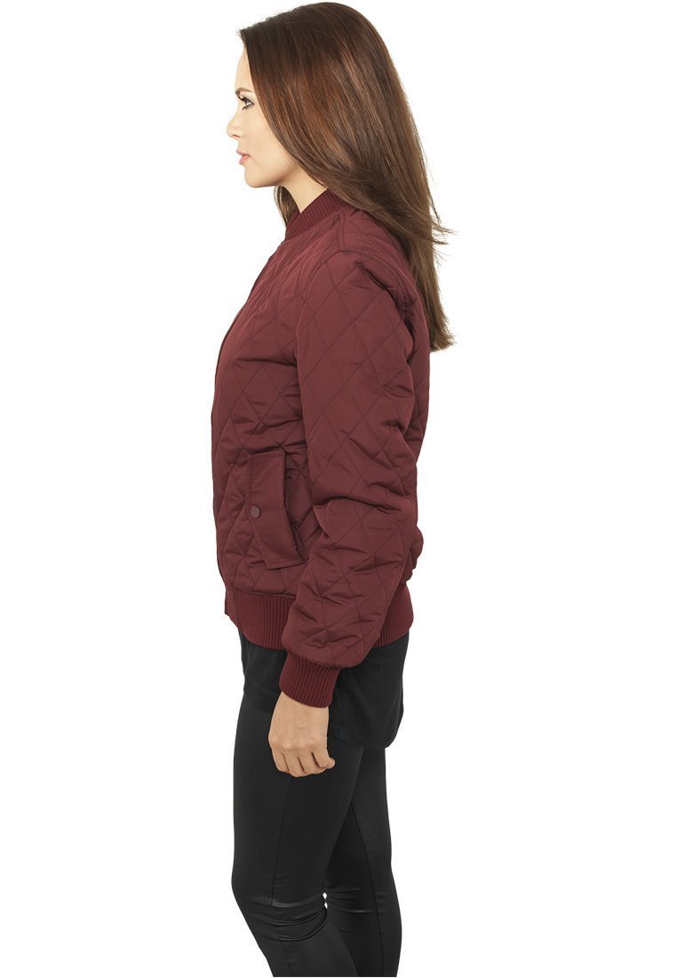 Urban Classics Ladies Diamond Quilt Nylon Jacket