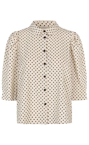 Lollys Laundry Skjorte - Bono - Creme Online
