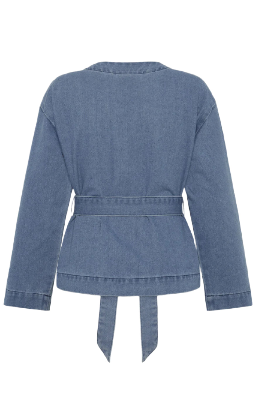 Moves Skjorte - Nila - Medium Blue