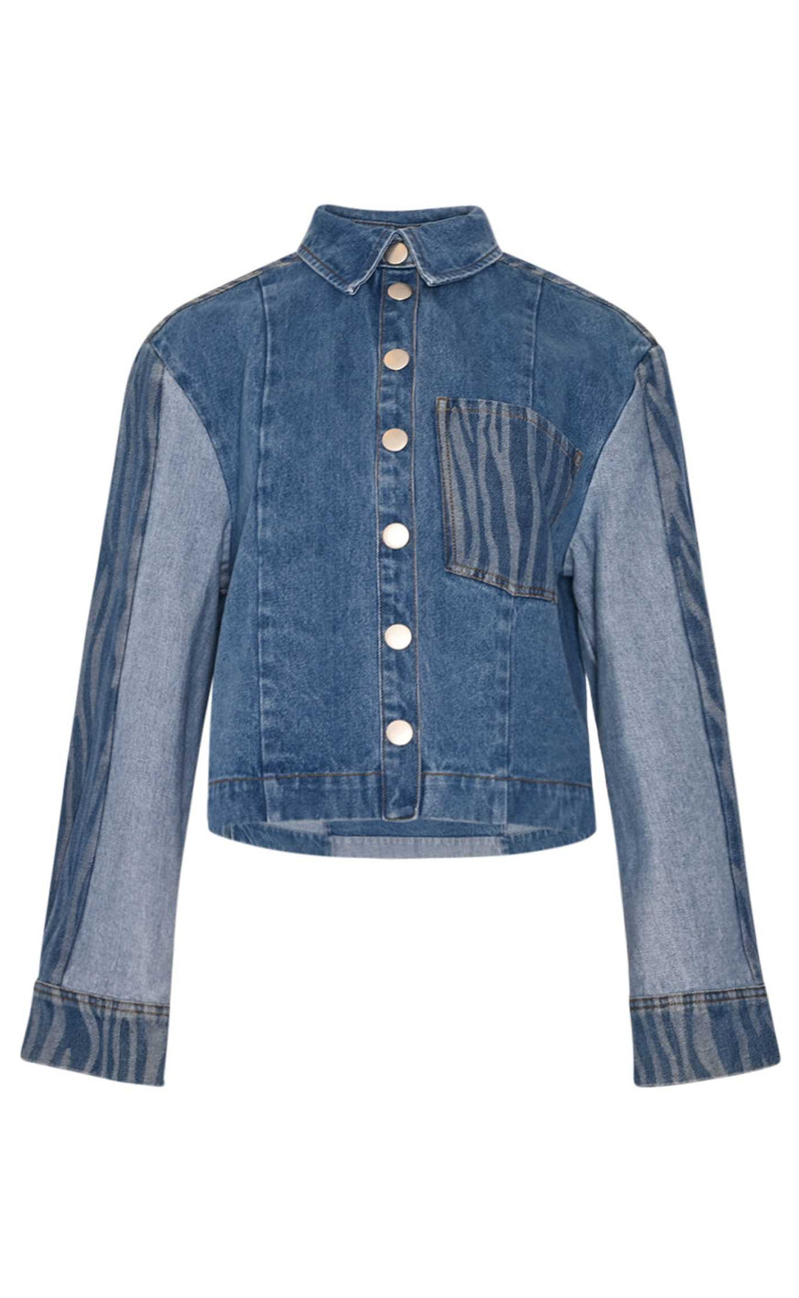Noella Bluse - Kimbra - Patch Denim på udsalg