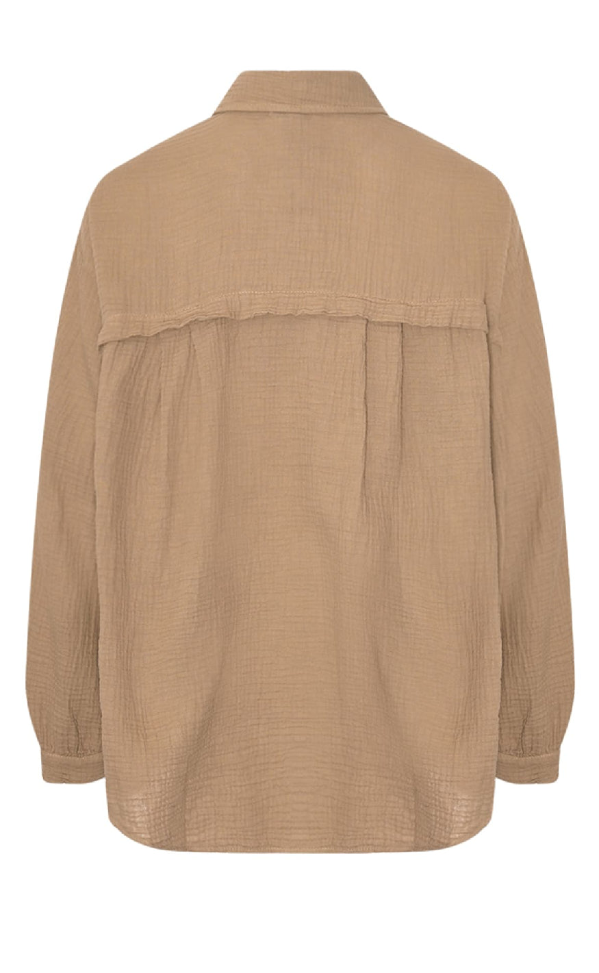 Noella Skjorte - Suri - Timber Brown