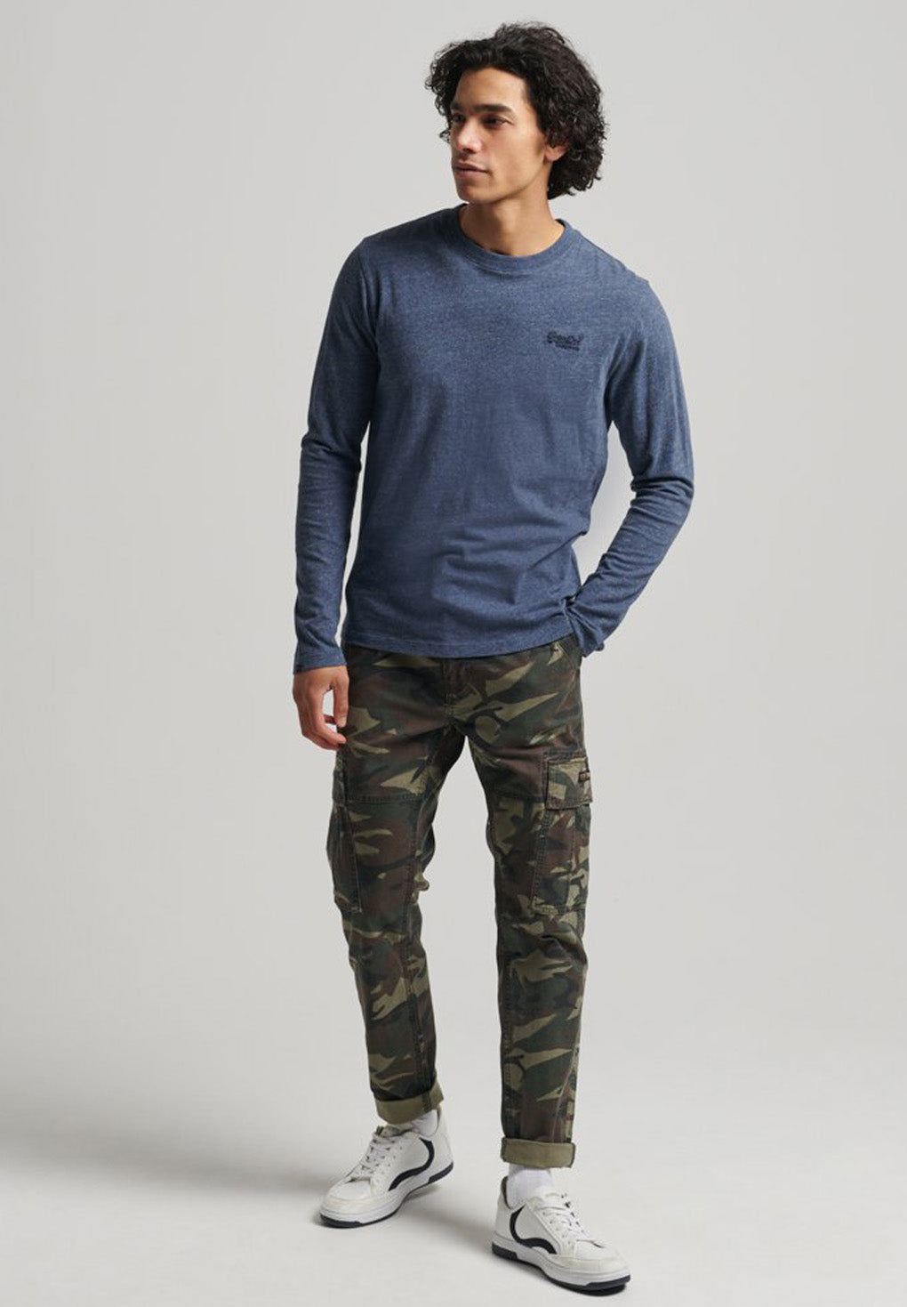 Superdry Organic Cotton Vintage Logo Emb. L/S T-shirt