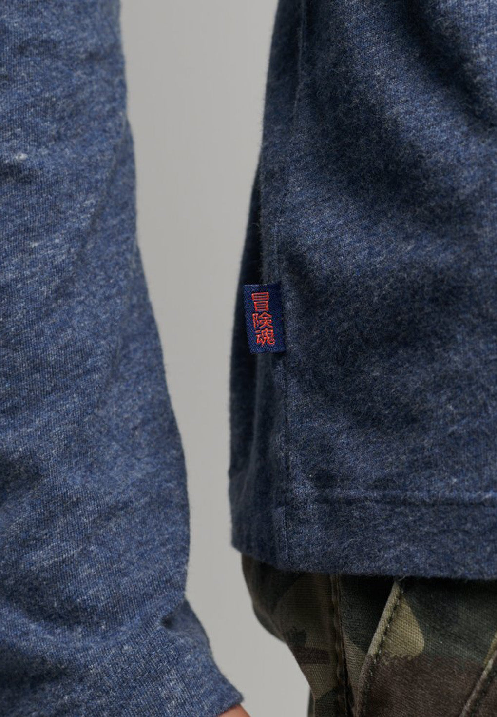 Superdry Organic Cotton Vintage Logo Emb. L/S T-shirt