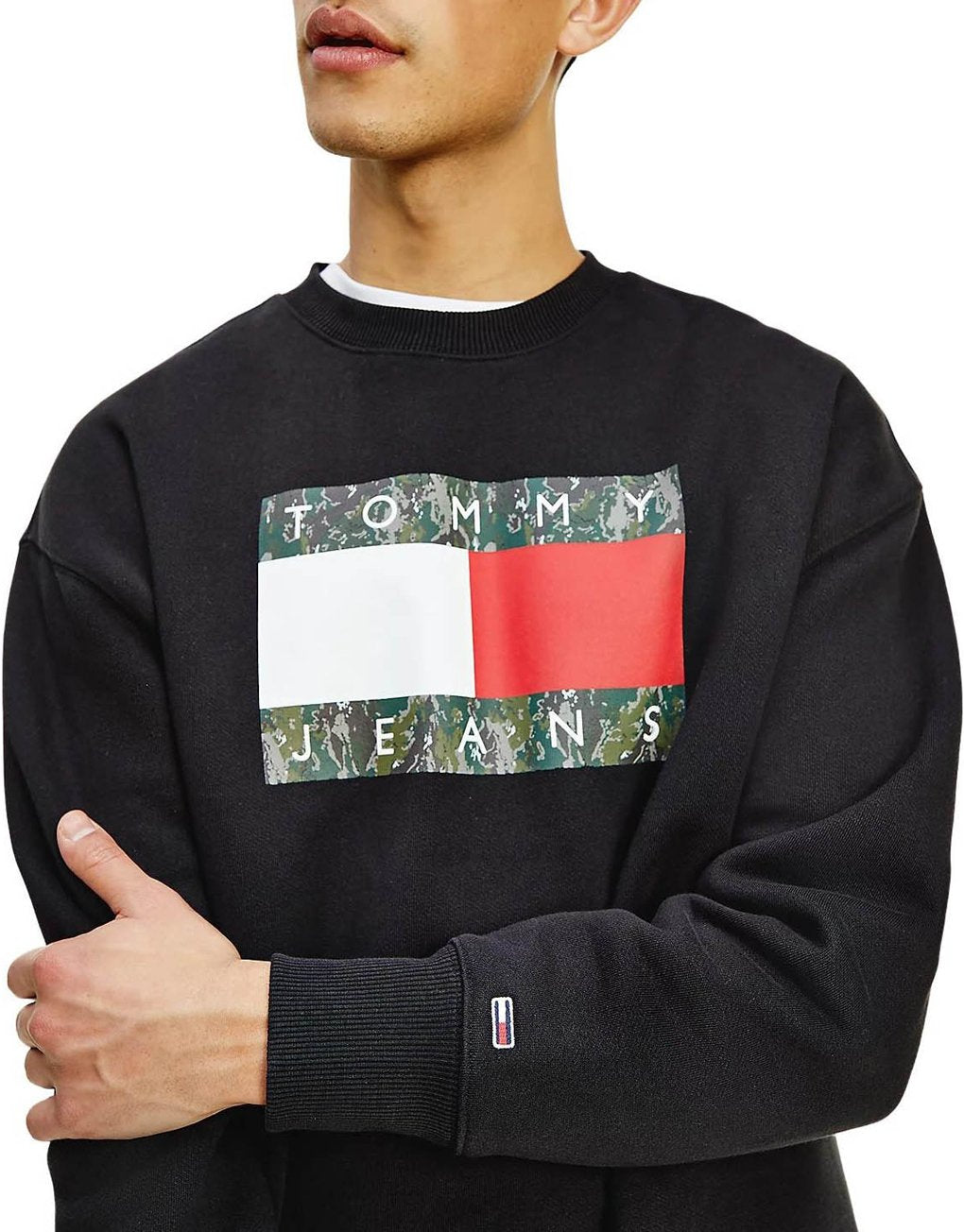Tommy Hilfiger TJM Camo Flag Sweatshirt