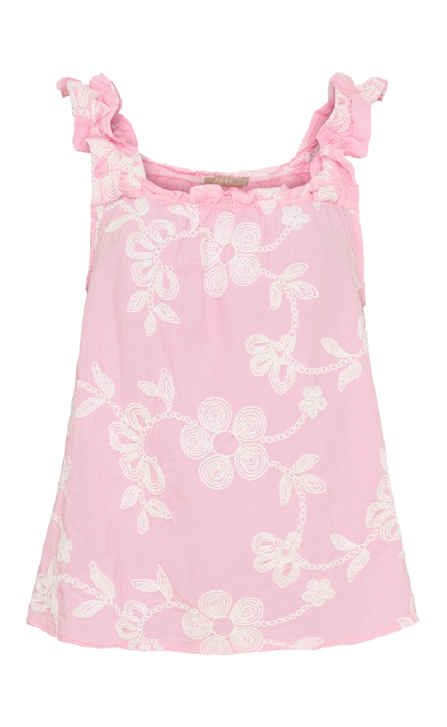 Marta Du Chateau Top - Cassandra - Pink Online nu