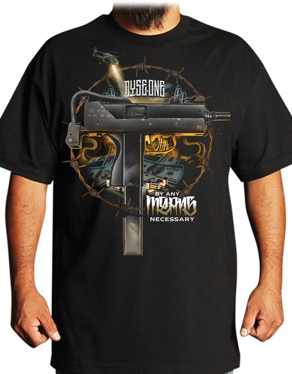 DyseOne By Any Means T-Shirt Udsalg