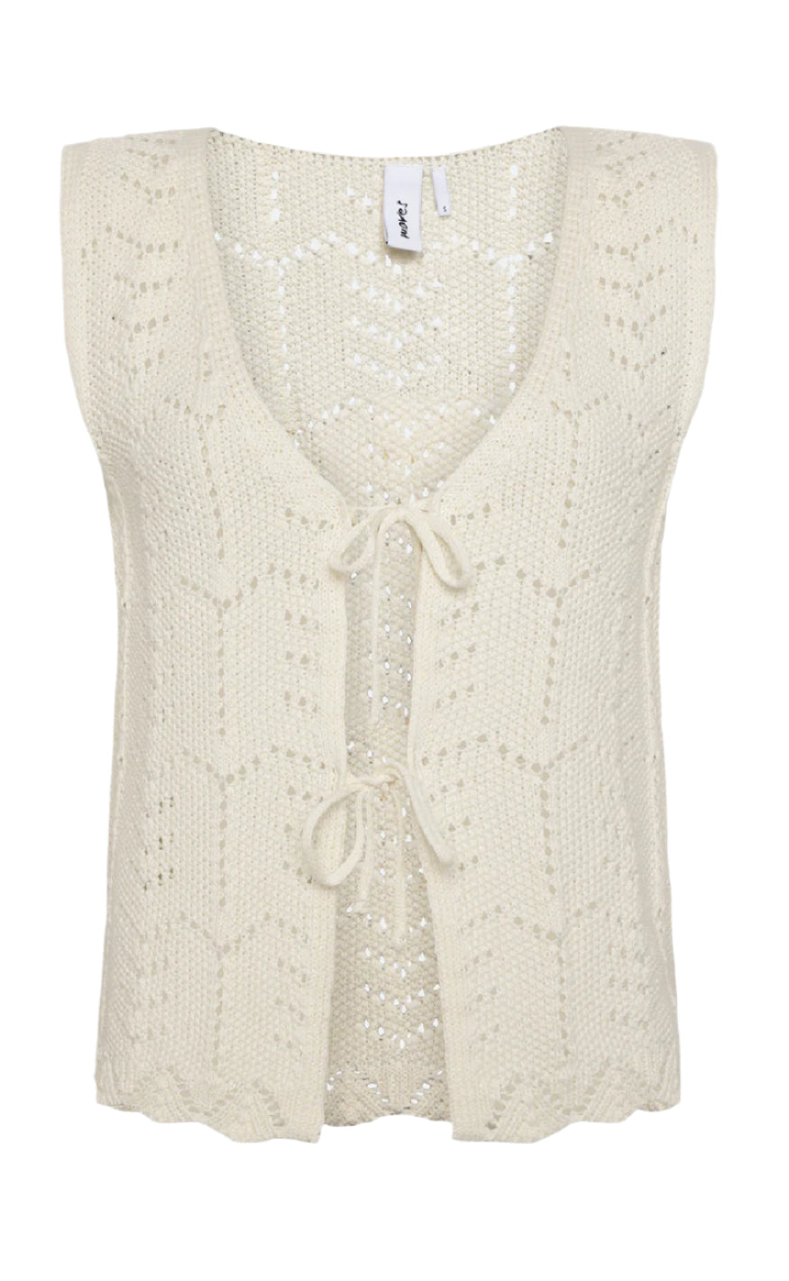 Moves Vest - Daphne - Ivory Online Hot Salg