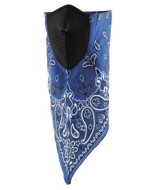 Zanheadgear Blue Paisley Neodanna