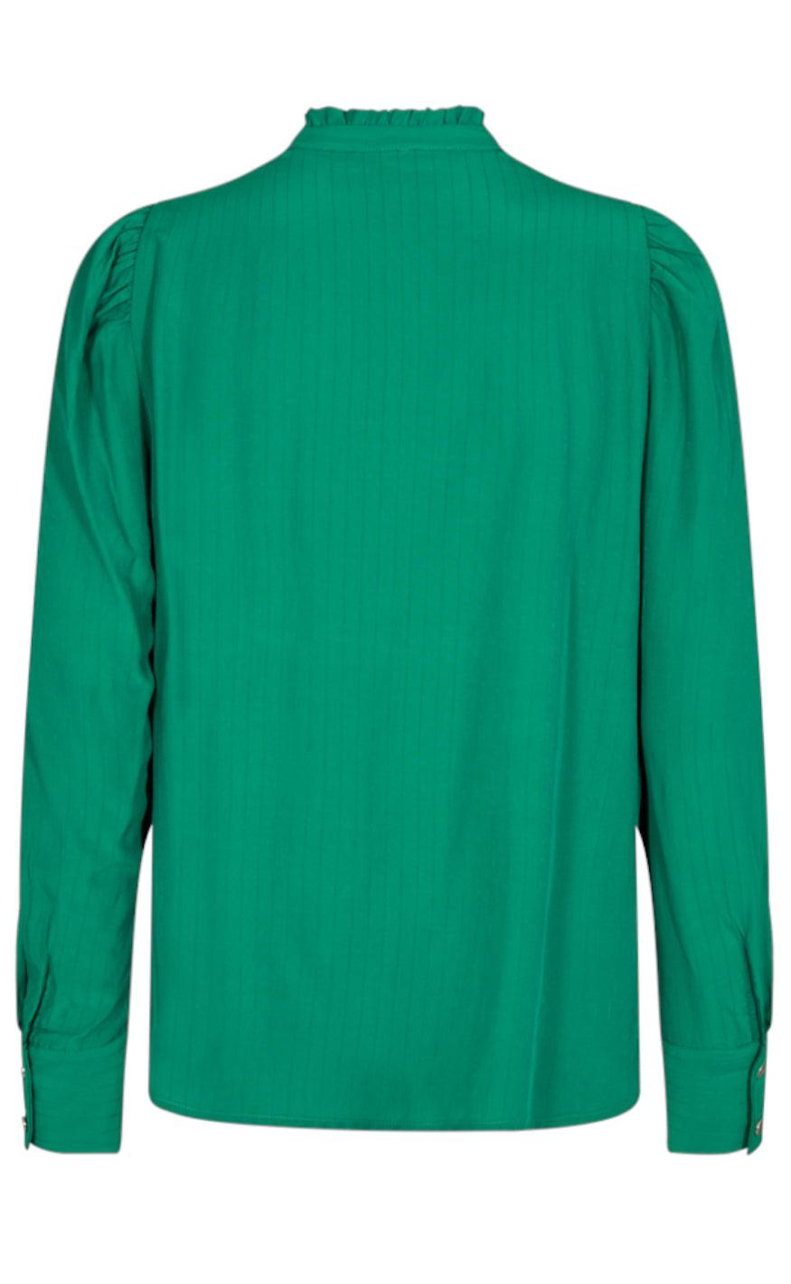 Freequent Skjorte - April - Pepper Green