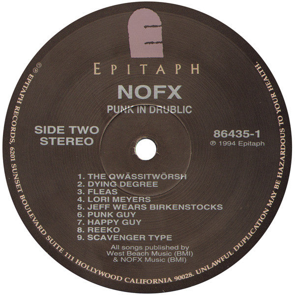 NOFX – Punk In Drublic