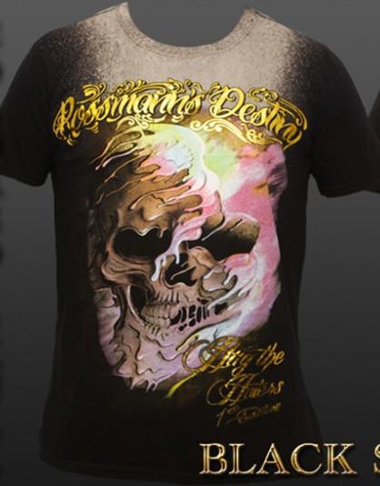 Rossmanns Destiny Colored Skull T-Shirt
