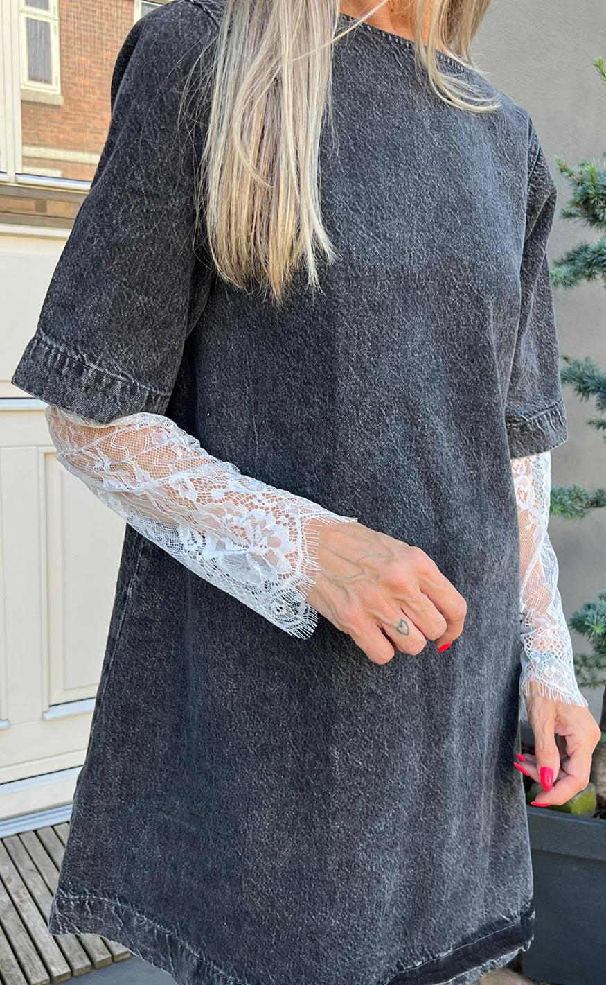 Say INA Copenhagen Bluse - Lissa Lace - White