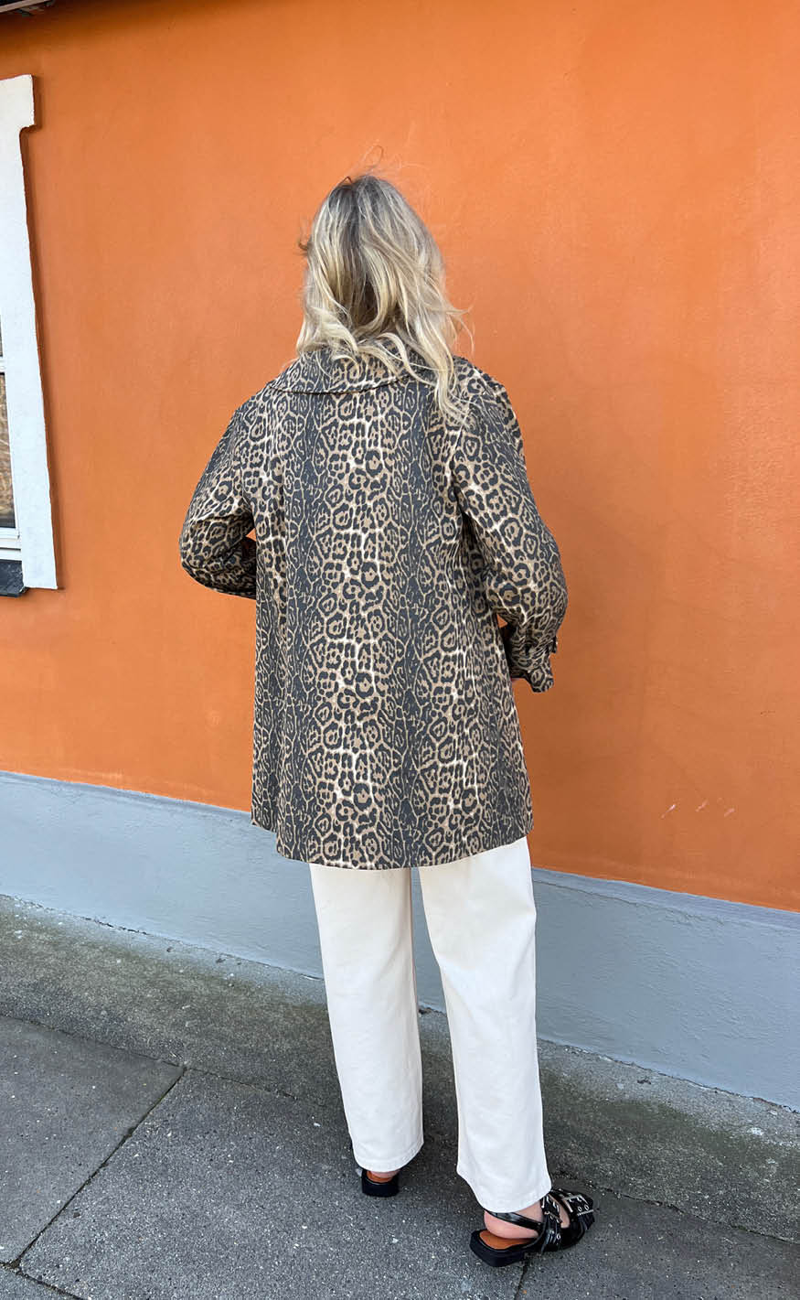 Say INA Copenhagen Trenchcoat - Jessica - Leopard