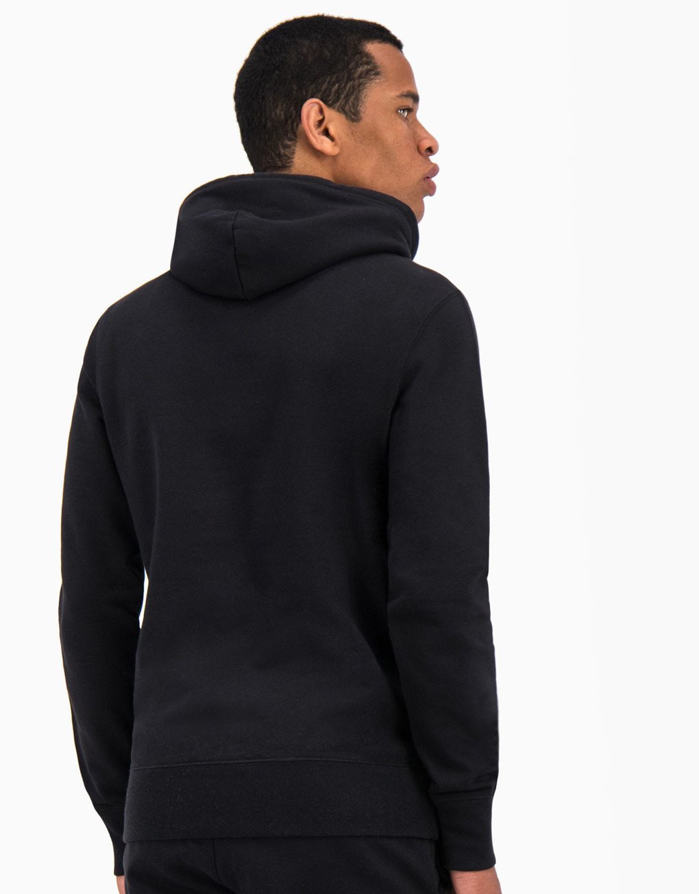 Champion Satin Stitch Script Logo Fleece Hoodie