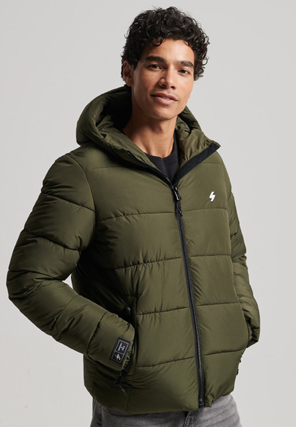 Superdry Sports Puffer Hooded Jacket