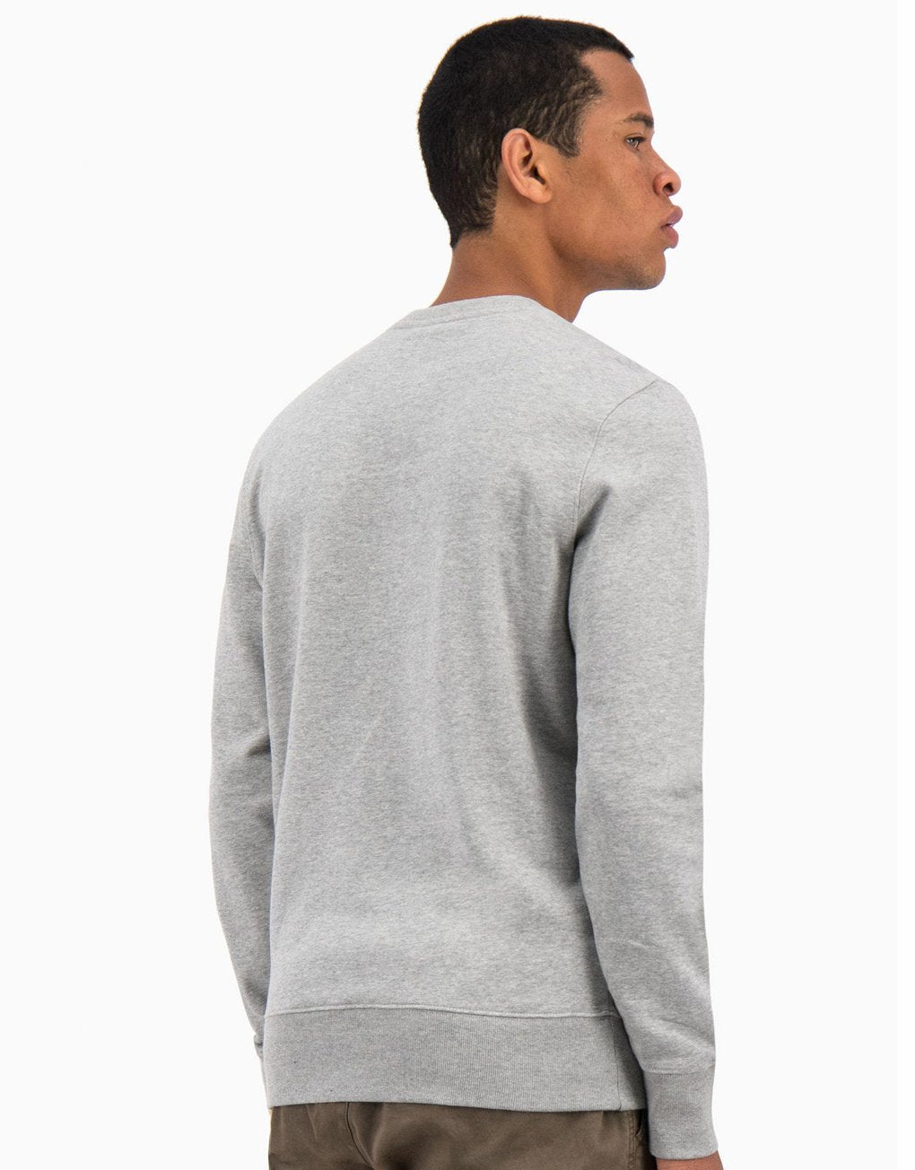 Champion Satin Stitch Script Logo Fleece Sweatshirt