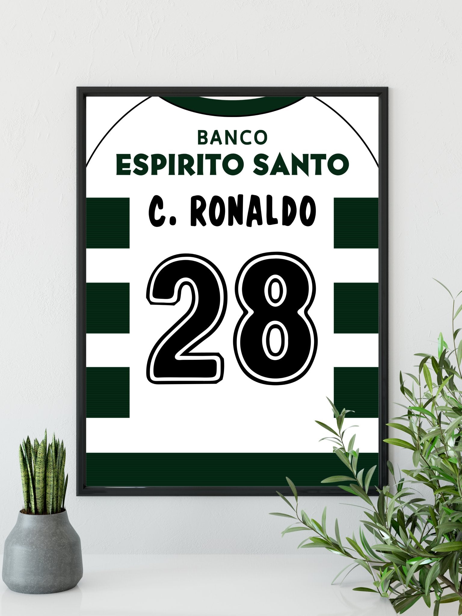 Cristiano Ronaldo - Sporting Lissabon plakat