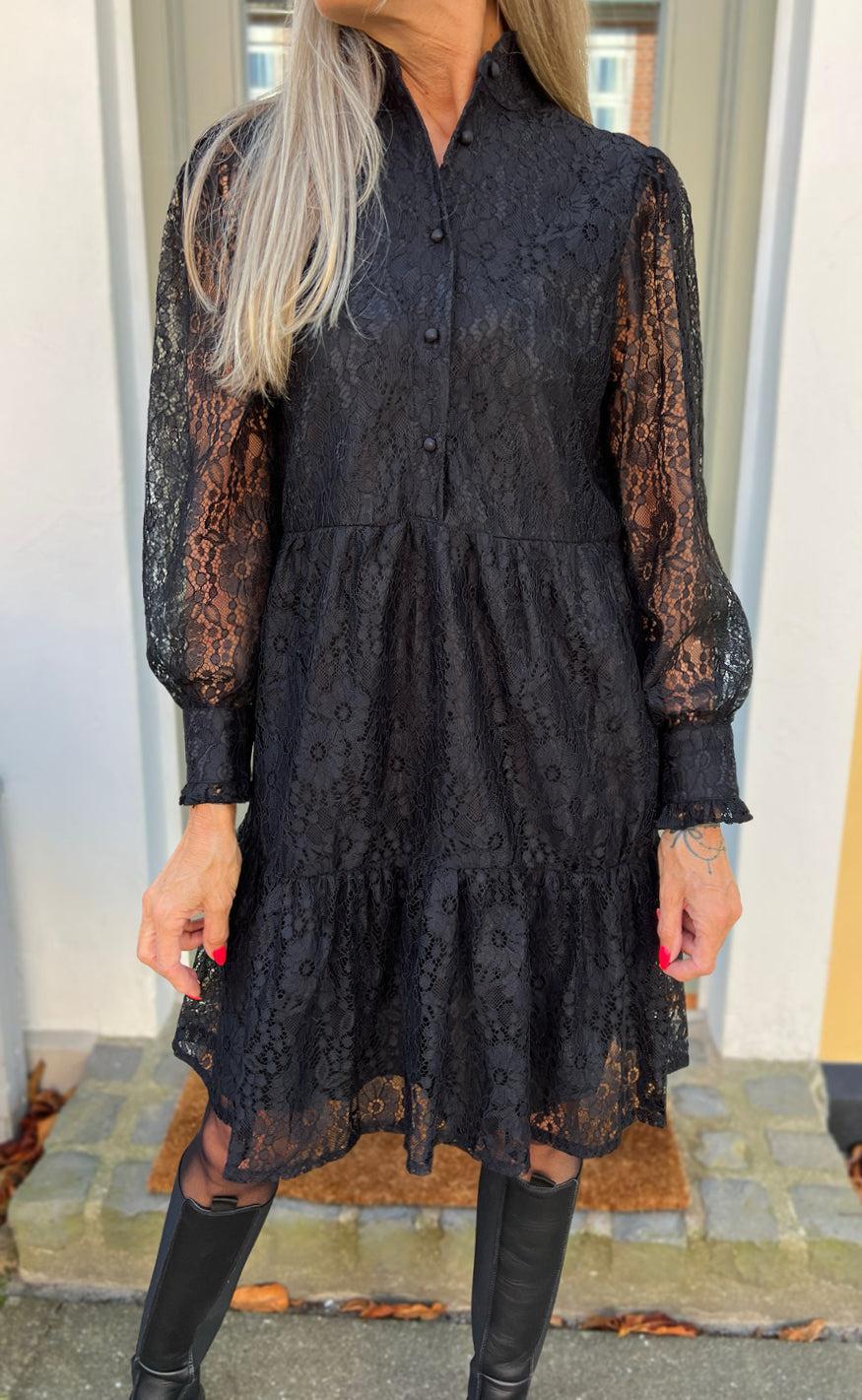Say INA Copenhagen Kjole - Dalia - Black