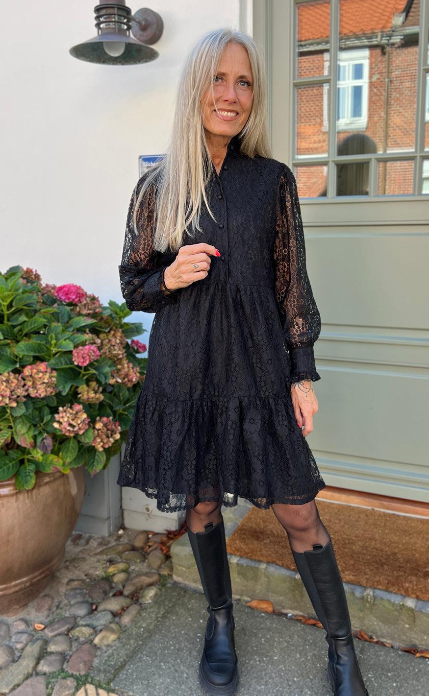 Say INA Copenhagen Kjole - Dalia - Black
