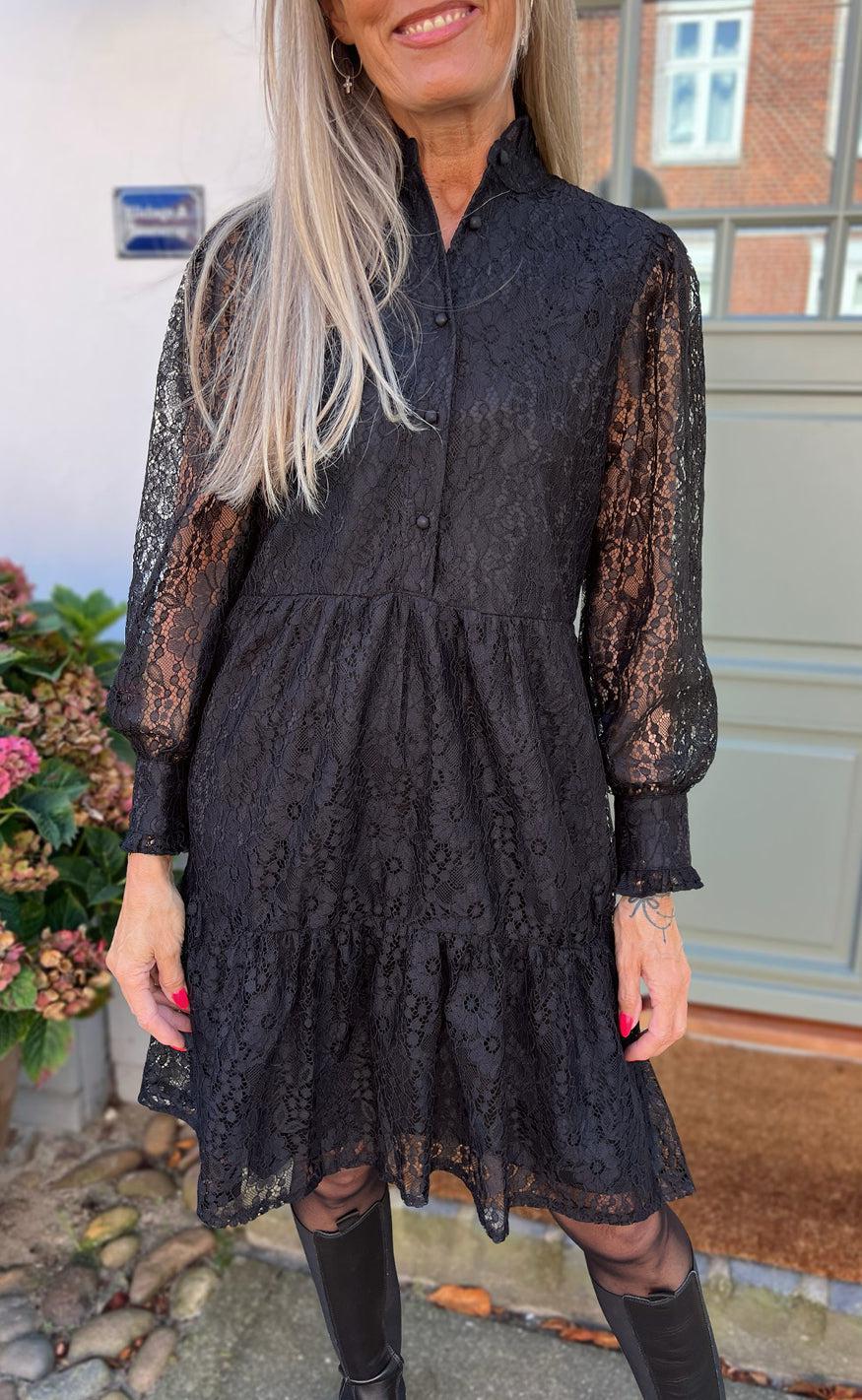 Say INA Copenhagen Kjole - Dalia - Black