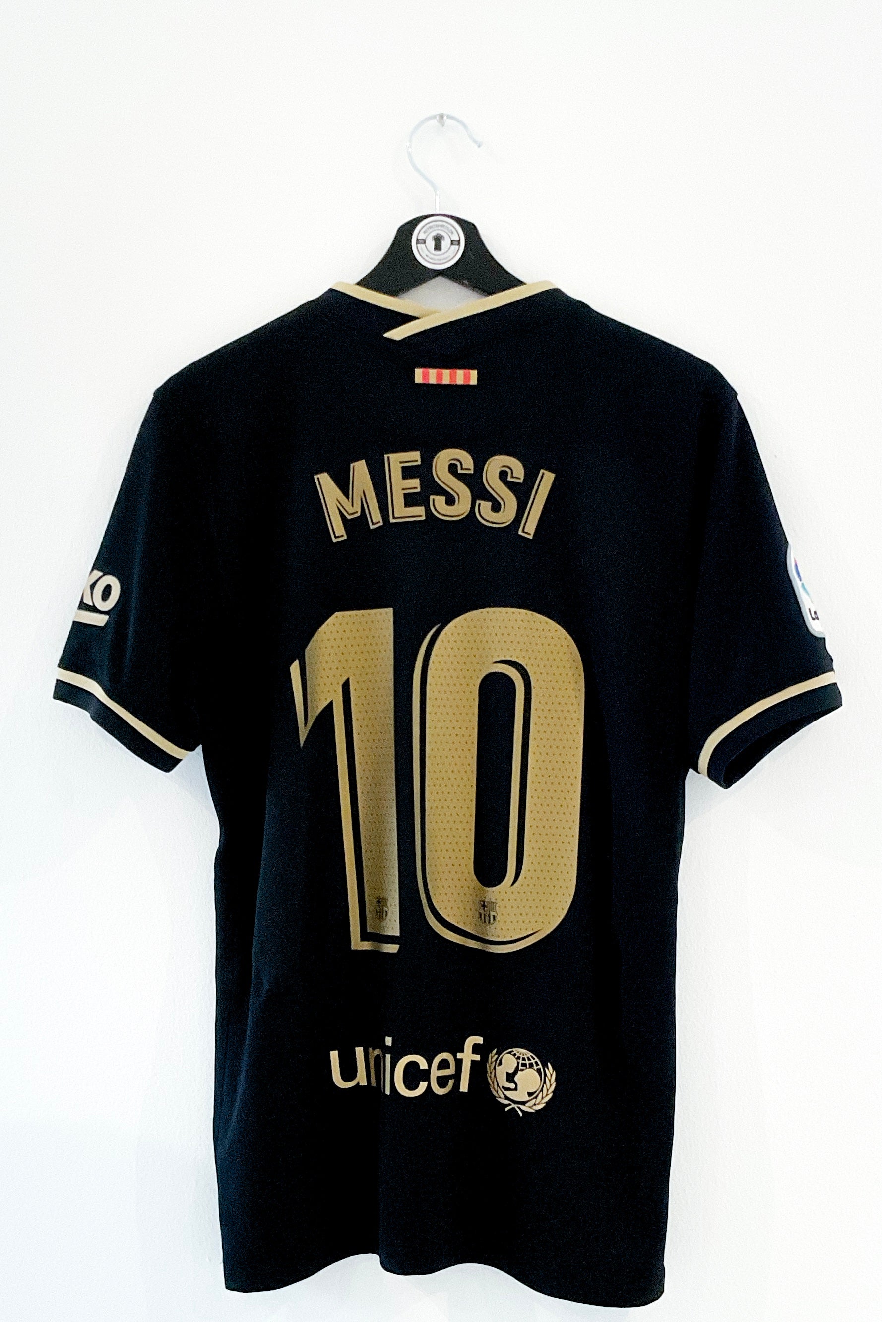 Barcelona 2020/2021 3. trøje #Messi 10 Small 9/10 Online Hot Salg