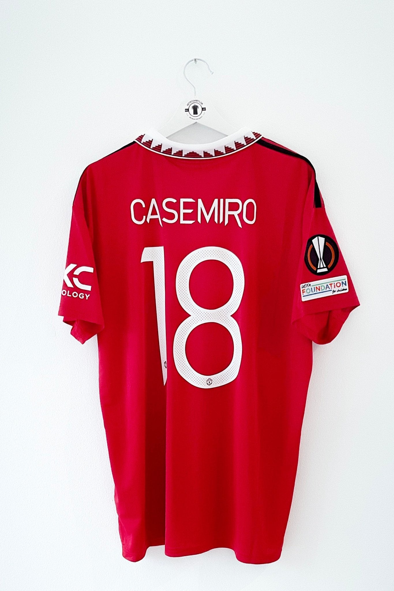 Manchester United 2022/2023 Hjemmebane #Casemiro 18 #tags XL 10/10 Levere