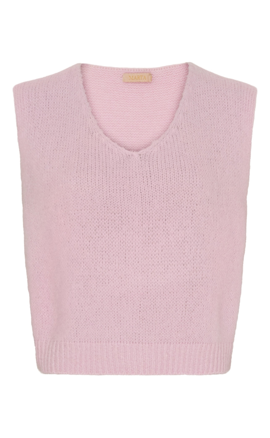 Marta Du Chateau Vest - Marlene - Rosa Levere