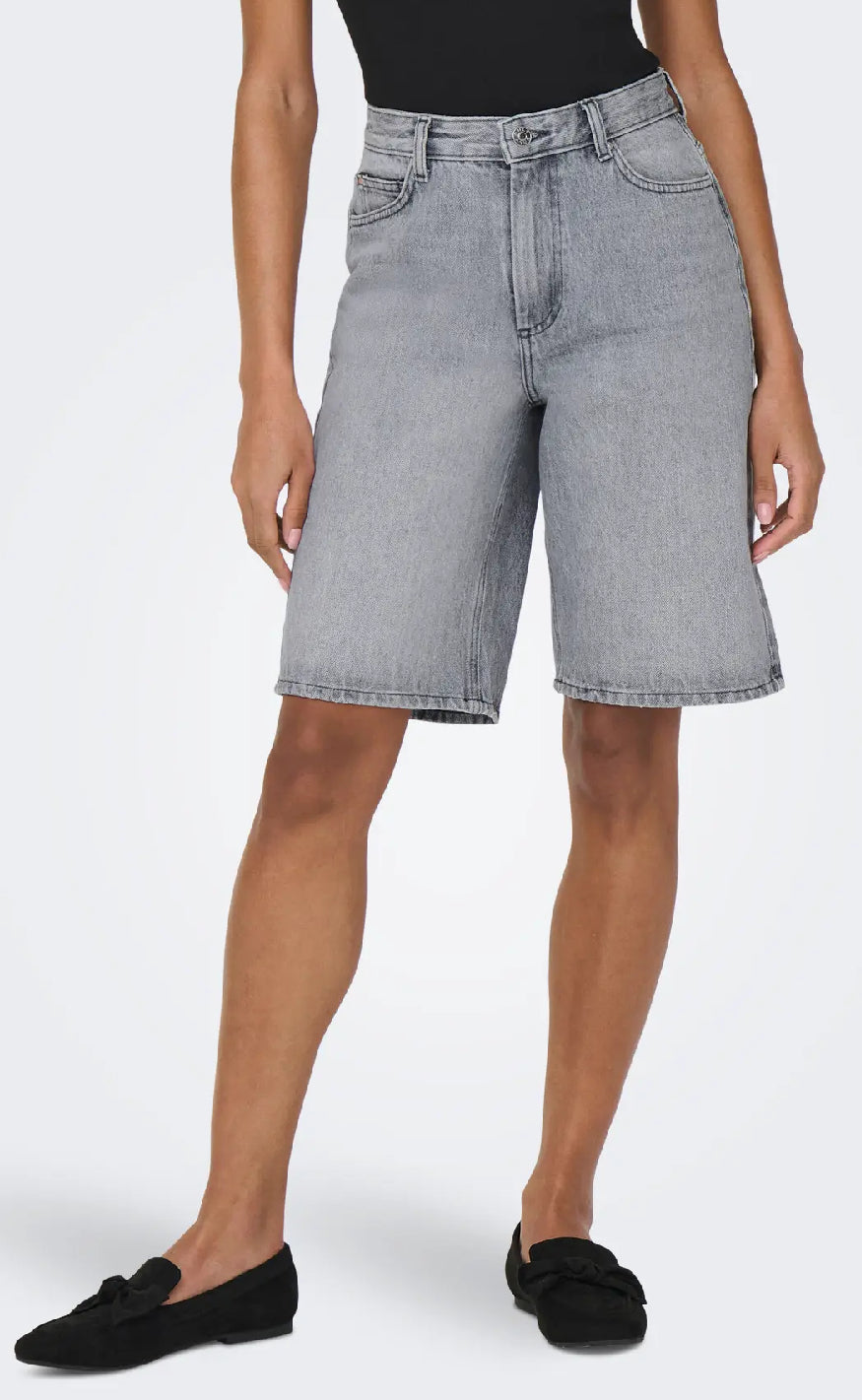 ONLY Shorts - Sonny - Light Grey Denim
